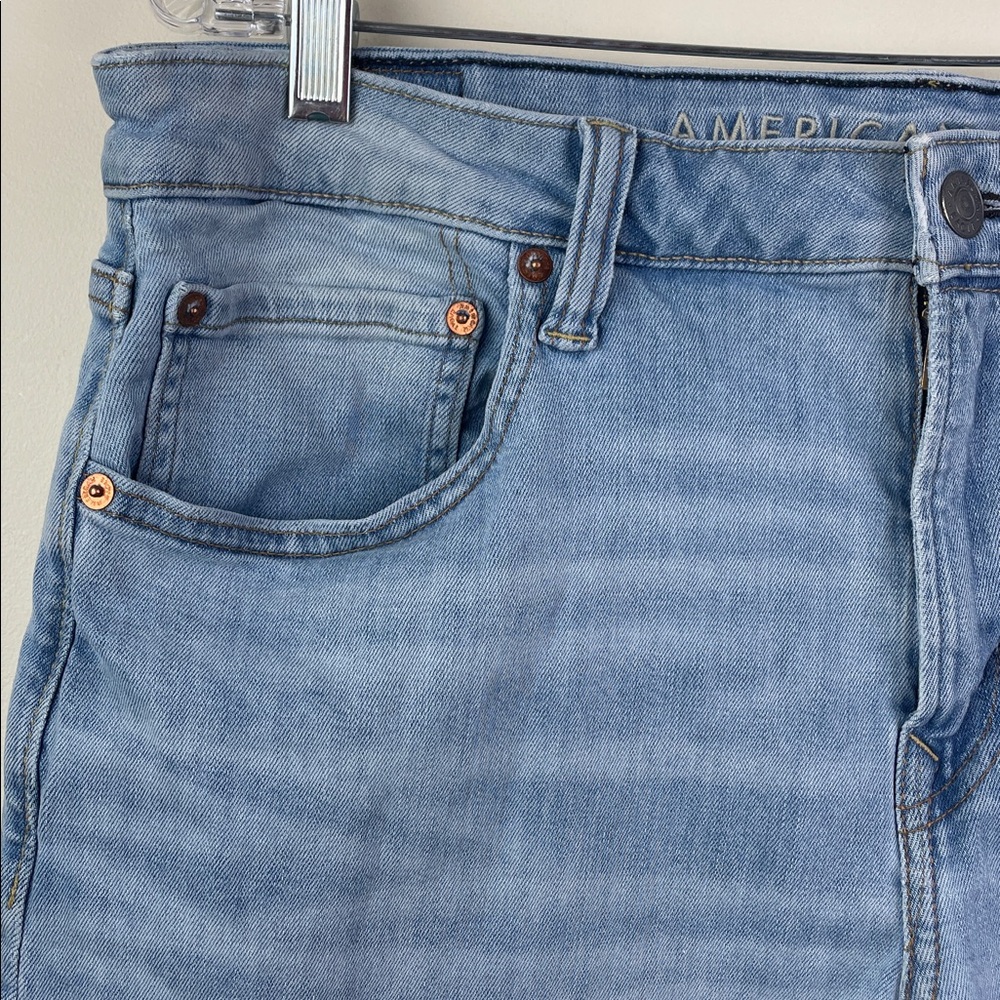 American Eagle Next Level Air Flex Athletic Jeans  36 x 28 Light - Picture 5 of 9